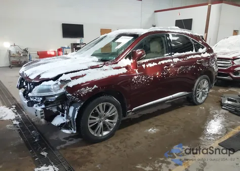 2014 Lexus Rx 350 z USA, uszkodzony, nr VIN JTJBK1BA6E2037156
